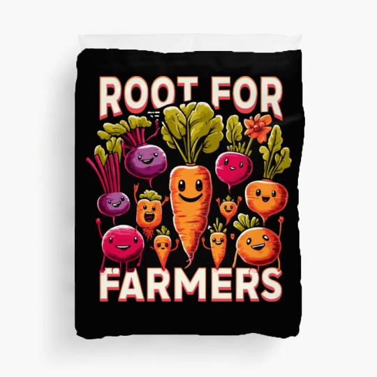 Farmers Market Farmer Agriculture Farming Food Duvet Covers