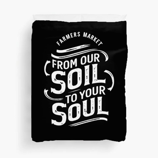 Farmers Market Farmer Agriculture Farming Food Duvet Covers
