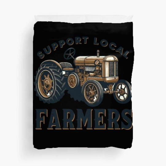 Farmers Market Farmer Agriculture Farming Food Duvet Covers
