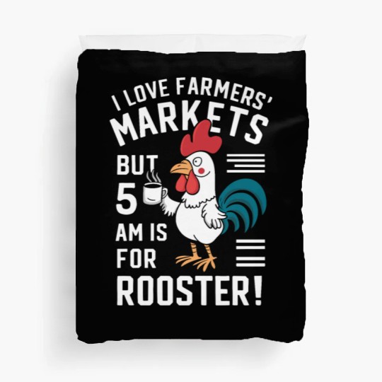 Farmers Market Farmer Agriculture Farming Food Duvet Covers