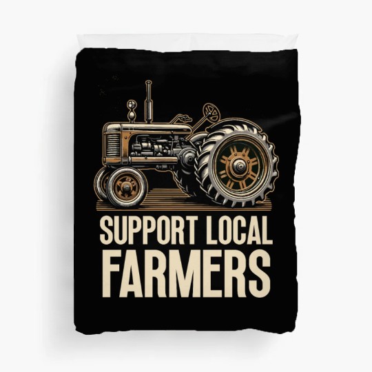 Farmers Market Farmer Agriculture Farming Food Duvet Covers