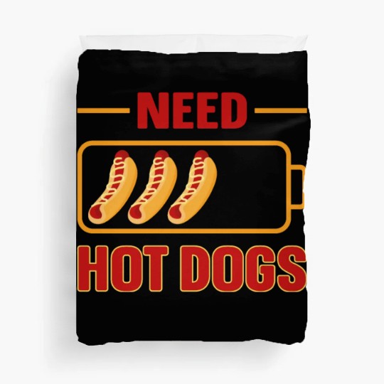 Hot Dog Adult Battery Need Hot Duvet Covers