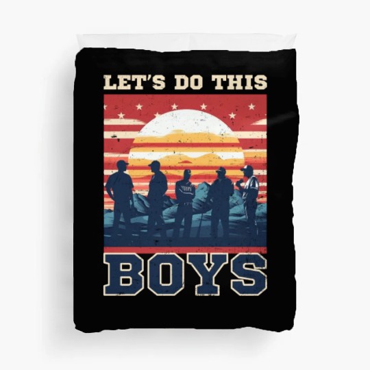 4th Of July Baseball Coach Do This Boys Duvet Covers