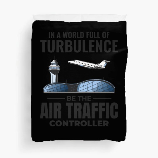 Air Traffic Controller ATC Aviation Humor Airplane Duvet Covers