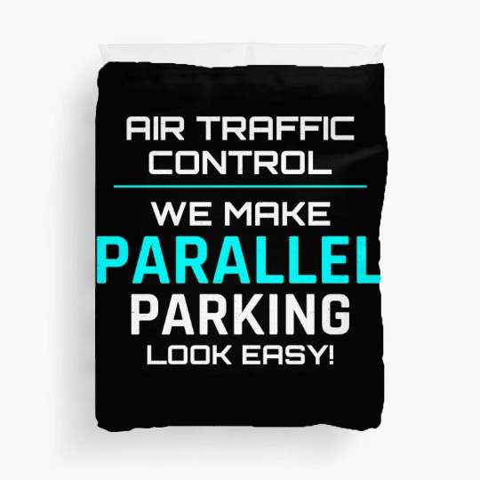 Air Traffic Controller ATC Aviation Humor Airplane Duvet Covers