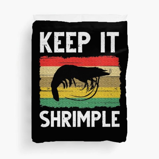 Shrimp Cool Fishing Prawn Lover Duvet Covers