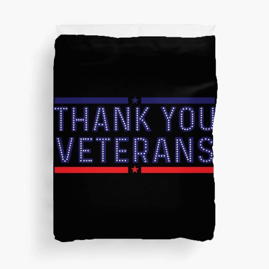 THANK YOU VETERANS Duvet Covers