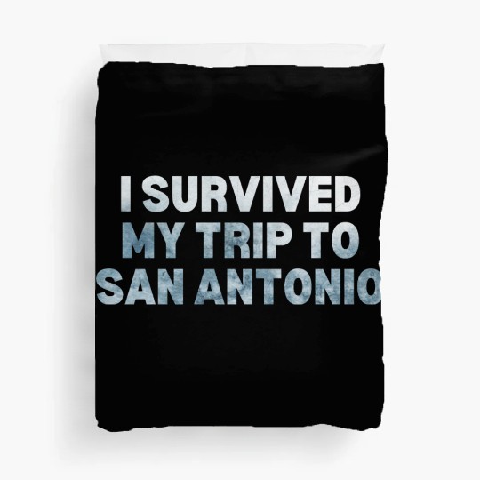 My Trip Traveler Vacation San Antonio Duvet Covers