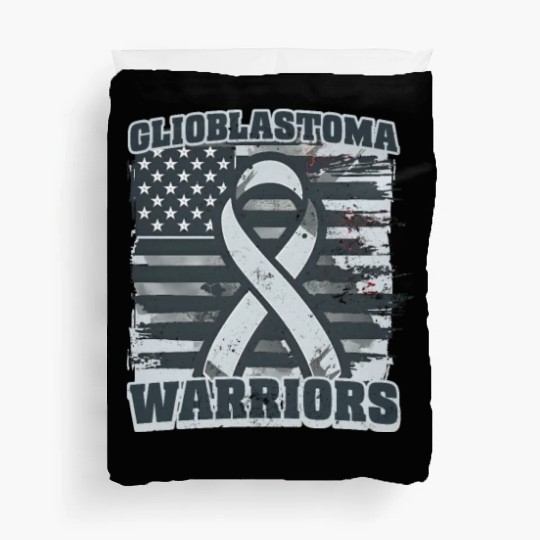 Glioblastoma Awareness Glioblastoma Warriors Duvet Covers