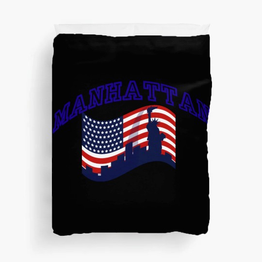 Manhattan usa Duvet Covers