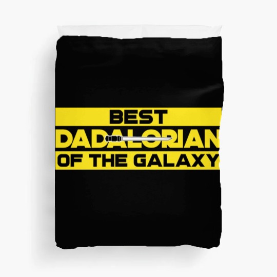 best dadalorian of the galaxy Duvet Covers