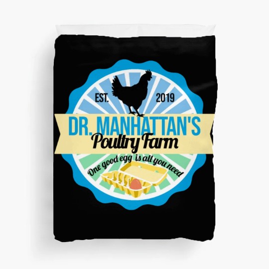 Dr Manhattan Poultry Farm Duvet Covers