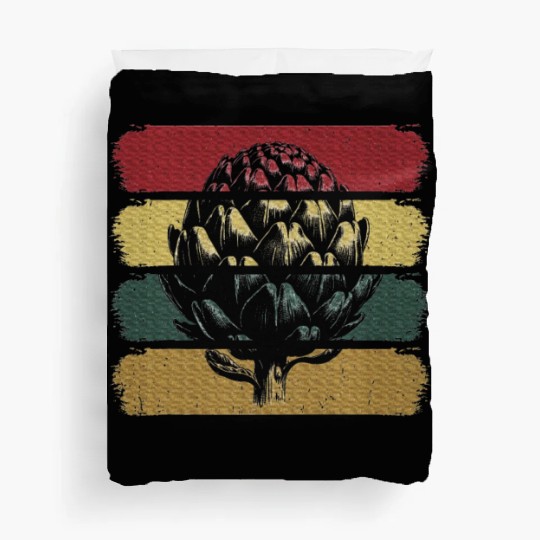 Artichoke Vegetable Lover Vegan Style Duvet Covers
