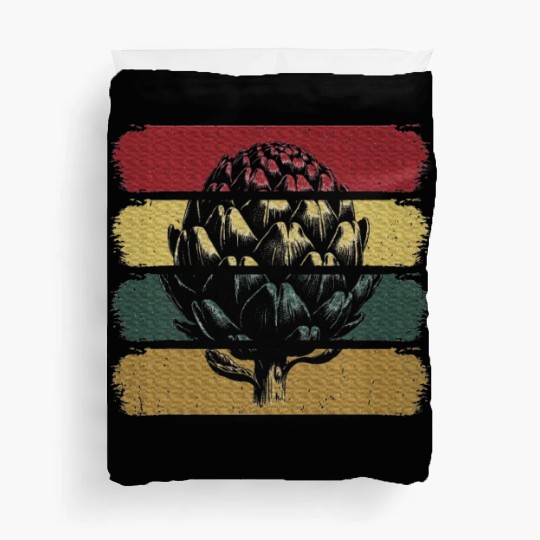 Artichoke Vegetable Lover Vegan Style Duvet Covers