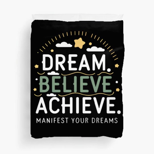 Manifest Your Dreams Duvet Covers