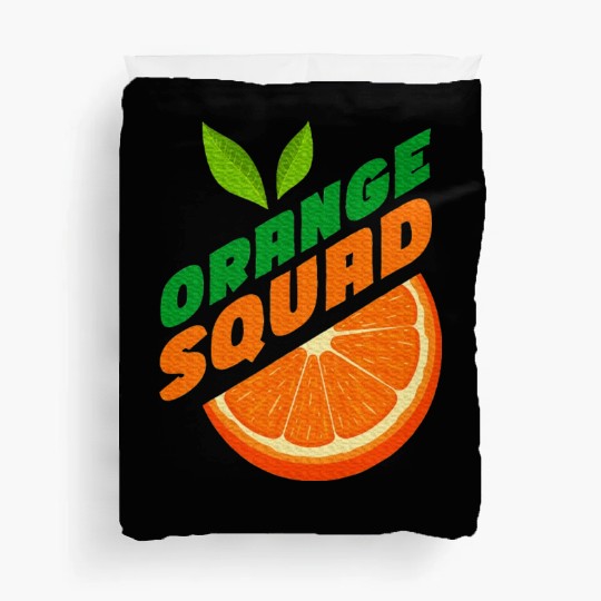 Orange Citrus Fruit Orange Lover Orange Squad Duvet Covers