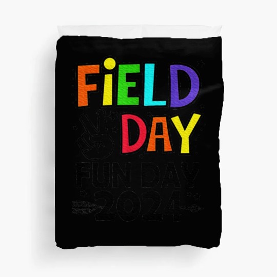 Field Day Fun Day For Teacher Field Day Duvet Covers