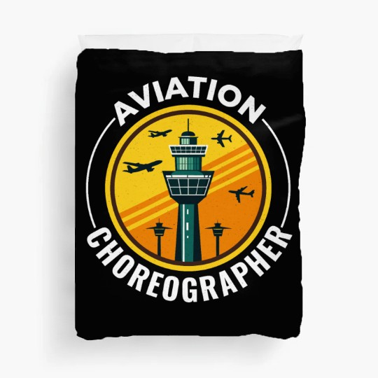 Air Traffic Controller ATC Aviation Humor Airplane Duvet Covers