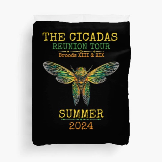 Great-Cicada-2024-Invasion- Duvet Covers