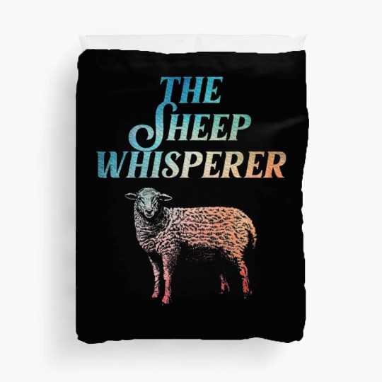 Sheep Art For Lamb Farmer Animal Sheep Lover Duvet Covers