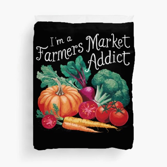 Farmers Market Farmer Agriculture Farming Food Duvet Covers