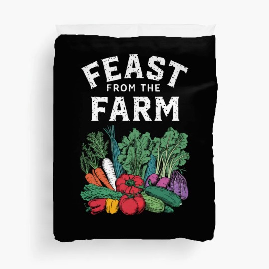 Farmers Market Farmer Agriculture Farming Food Duvet Covers