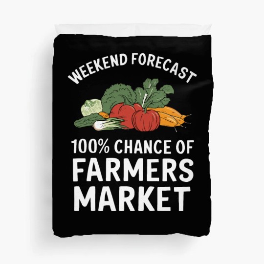 Farmers Market Farmer Agriculture Farming Food Duvet Covers