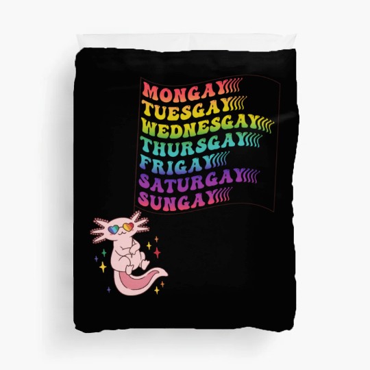 Dare to be Yourself Every Day - Cute Pride LGBTQ Duvet Covers
