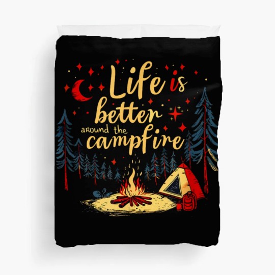 Camping-love-camping-lover- Duvet Covers