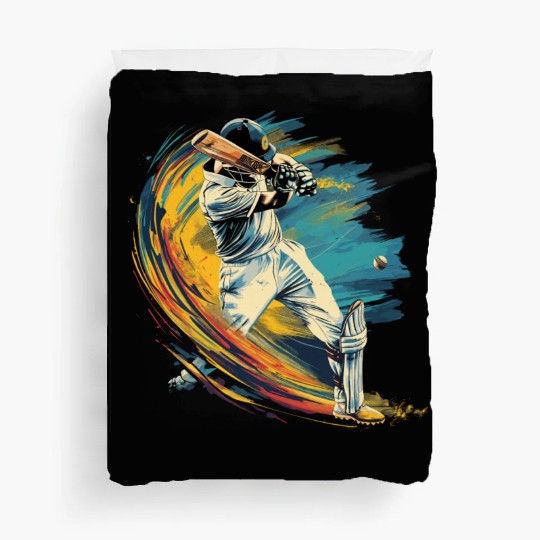 Cricket Player Sport US Duvet Covers