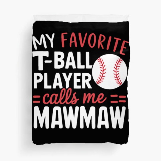 Baseball Grandma Grandmother Grandparents Day Duvet Covers
