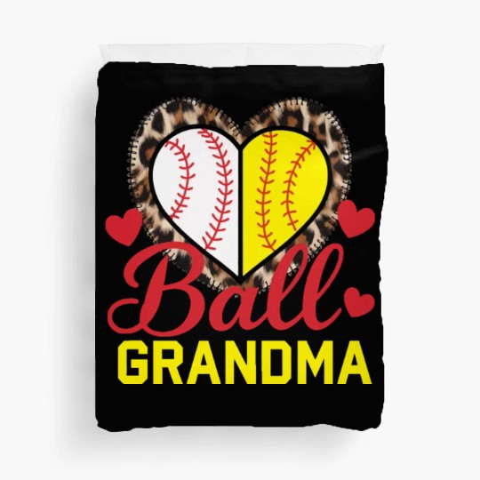 Baseball Grandma Grandmother Grandparents Day Duvet Covers