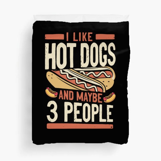 Hot Dog Adult I Like Hot Dogs And Duvet Covers