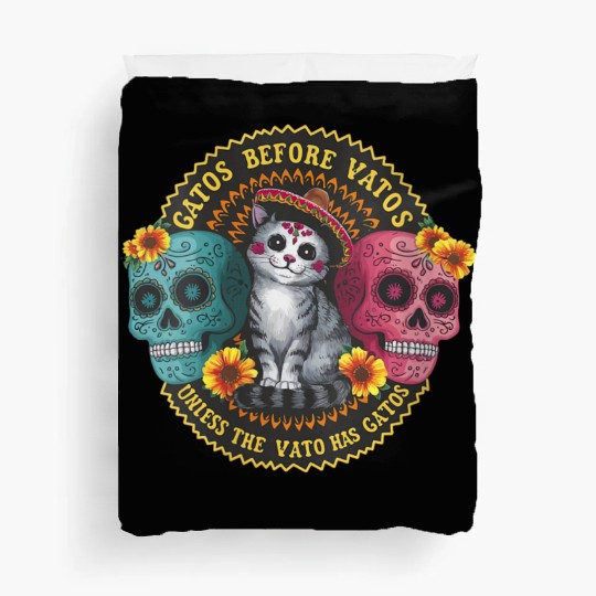 Womens Before Unless Cat Duvet Covers