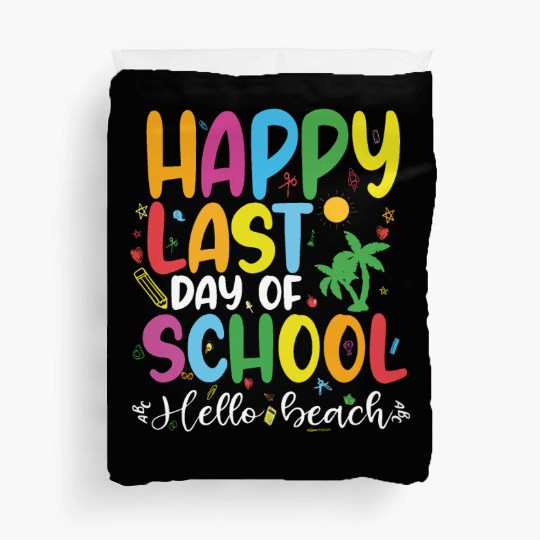 mom lif Happy last day of student's graduation Duvet Covers