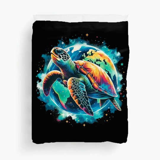 Earth Day Restore Sea Turtle Duvet Covers