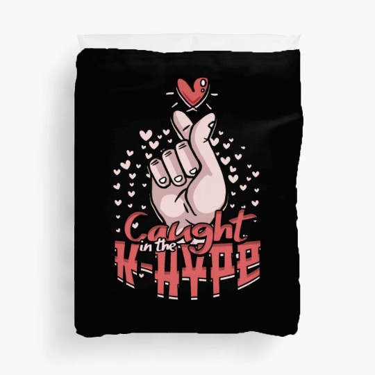 K-Pop Korean Music Caught In The K-Hype Duvet Covers