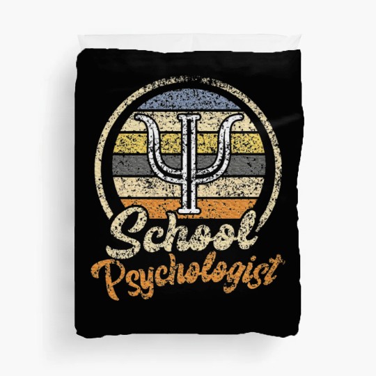 School Psychologist Teacher Psychology School Duvet Covers
