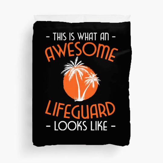 Lifeguard Pool Duvet Covers