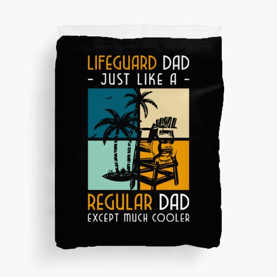 Lifeguard Lifebuoy Sea Water Sports Duvet Covers