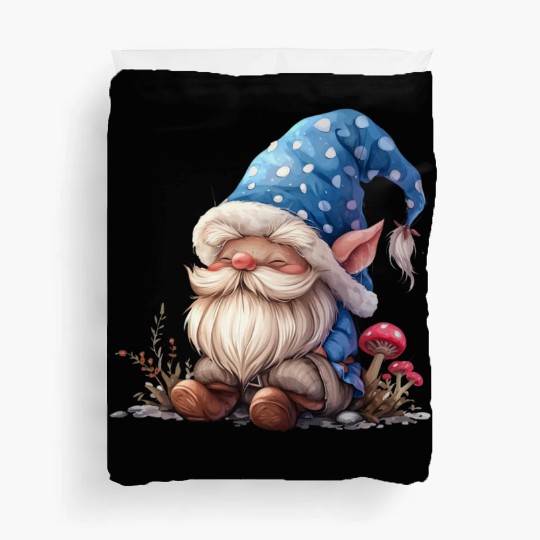 Cute Kawaii Gnomes Clipart, Cute Gnomes PNG Duvet Covers