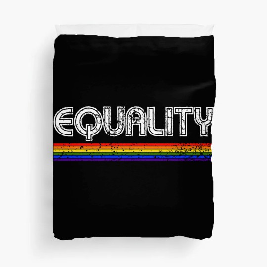 Love Is Love Pride Colors Of Rainbow Equality fun Duvet Covers