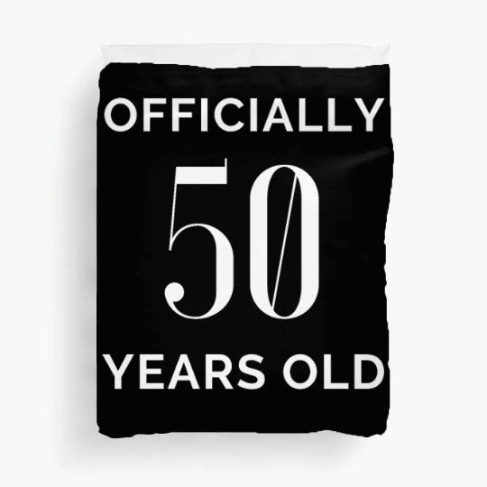 50th birthday Duvet Covers