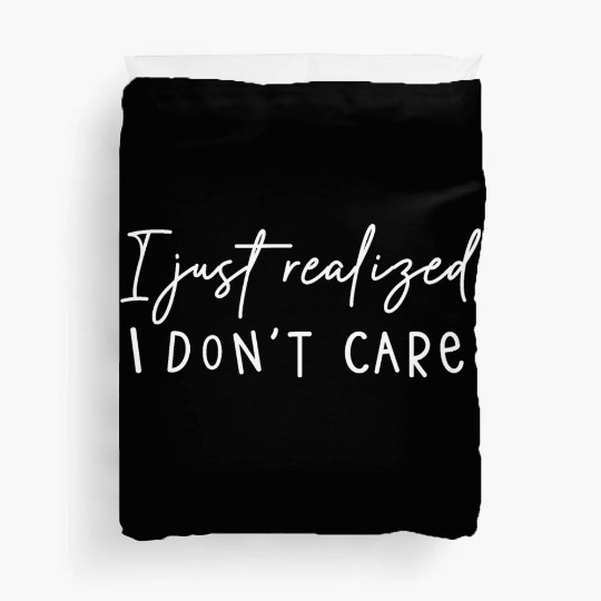 Bold Affirmation Text Design Duvet Covers