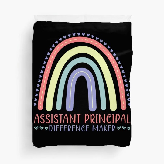 Assistant Principal - Back to school teacher Duvet Covers