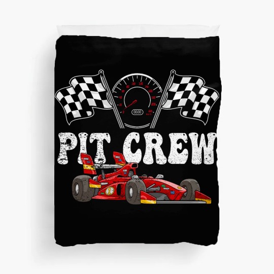 Pit Crew Racing Duvet Covers