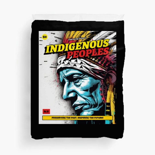 Indigenous Peoples Embracing Culture Duvet Covers