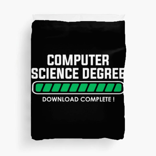 computer science degree Duvet Covers