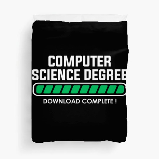 computer science degree Duvet Covers