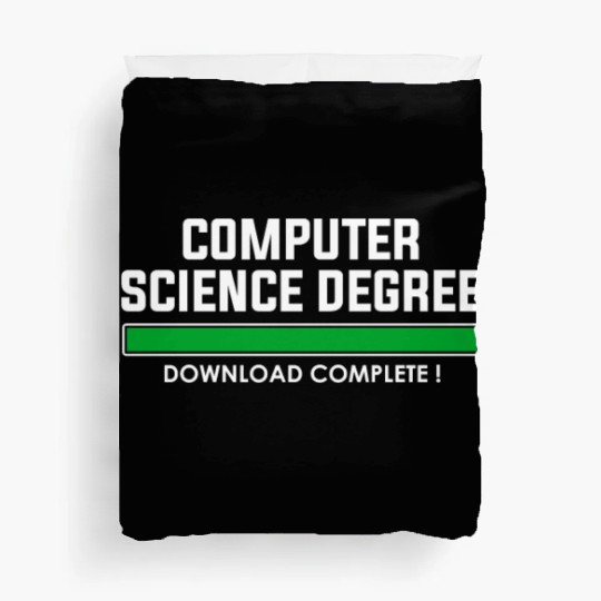 computer science degree Duvet Covers